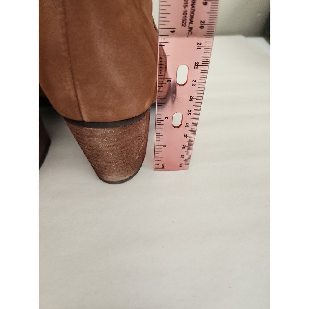 Blondo Nelli Waterproof Leather Ankle Boots Sz 9.5 factory distressing classic - Picture 10 of 10